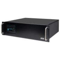 ДБЖ безперервної дії Powercom King PRO RM (KIN) 3000VA 2400W 19" з LCD-дисплеєм KIN-3000AP RM LCD