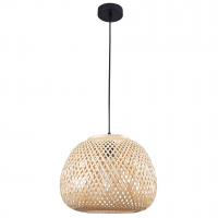 Подвесной светильник Goldlux Zanzibar E27 бежевый 329196