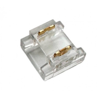 Коннектор AVT для LED ленты COB 8мм 2 pin (лента-лента) двухсторонний 1022641