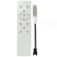 Контроллер LT SPI smart run 12-24V для адресной ленты с пультом 073102