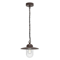 Підвісний LED світильник Nordlux Luxembourg E27 IP33 коричневий 72805009