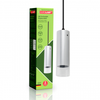 Светильник подвесной Eurolamp под лампу GU10 IP20 серебро LED-LP-1хGU10(silver)