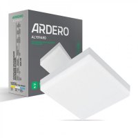 Світлодіодний світильник Ardero AL709ARD 24W 5000K накладний квадрат (80006) 7816
