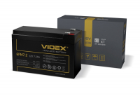 Акумулятор свинцево-кислотний Videx 6FM7.2 12V/7.2Ah color box 1 89