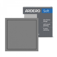 Заглушка Ardero EV111B-G Soft сіра 8660