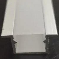 Комплект LT профиль врезной алюминиевый анод LT-102b (11х16мм) + рассеиватель полуматовый LT-102b-3 51202