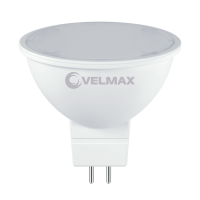 Світлодіодна LED лампа Velmax V-MR16 6W GU5.3 4100K 21-14-31