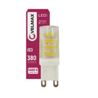 Світлодіодна LED лампа Velmax V-G9 4W G9 4500K 21-17-44