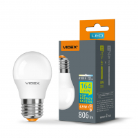 Світлодіодна LED лампа Videx G45h 4.9W E27 4100K VL-G45h-49274