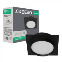 Точечный светильник Ardero DL2818 под лампу GX53 IP40 черный 8561