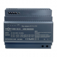 Блок живлення Biom на DIN-рейку 150W 6.25A 24V BHDR-150-24