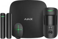 Комплект охранной сигнализации Ajax StarterKit Cam Plus Черный AjaxSK3