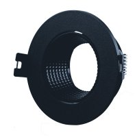 Світильник точковий Lebron L-DL-R-Bl під лампу MR16 поворотний вбудований чорний 12-05-21