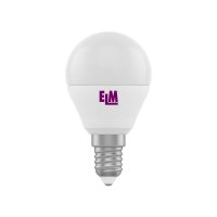 Світлодіодна лампа ELM D45 6W PA10 E14 4000K