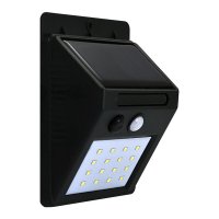 LED светильник уличный Goldlux Box на солнечной батарее 2.2W 6400К IP44 с датчиком движения 307644