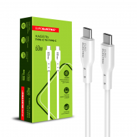 Кабель з'єднувальний зарядний Euroelectric Type-C to Type-C 1м Cable-C-C(60W)