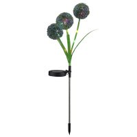 LED светильник садово-парковый Goldlux Allium Color на солнечной батарее 6500K IP44 329516