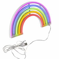 Настільна LED лампа Goldlux Neon Rainbow 3W IP20 USB 327130