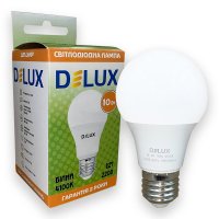 Світлодіодна лампа DELUX BL60 10W E27 4100K 12-50V 90020661