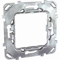 Супорт для механізмів металевий 2 мод. Schneider серія Unica алюм MGU7.002