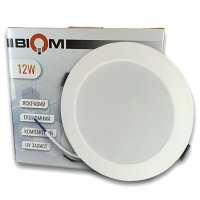Точковий LED світильник Biom 12W 5500К круг DPL-R12-5 23430