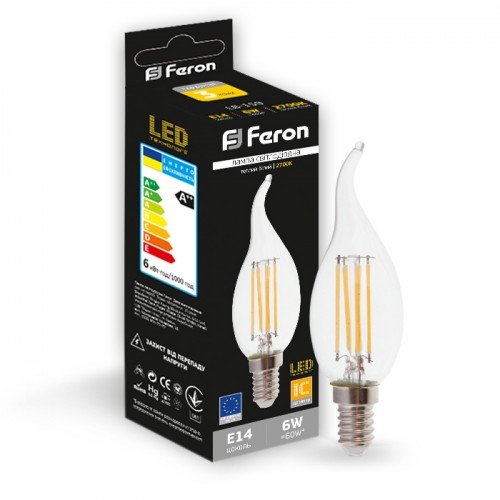 Світлодіодна лампа Feron LB-159 6W E14 2700K