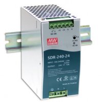 Блок питания на DIN-рейку Mean Well 240W 10A 24V SDR-240-24