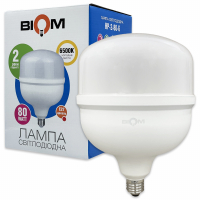 LED лампа Biom 80W E27 6500К T160 HP-2-80-6