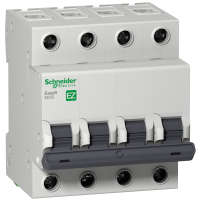 Автоматический выключатель Schneider EZ9 4P 50A тип "C" EZ9F34450
