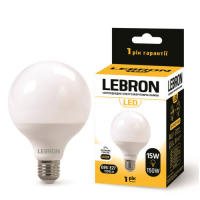 LED лампа Lebron Е27 15W 4100K L-G95 11-15-54-1