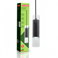 Светильник подвесной Eurolamp под лампу GU10 IP20 черный LED-LP-1хGU10(black)