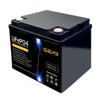 Акумуляторна батарея літієва Gear LiFePO4 12.8V 40Ah (512Wh) GB-LiFePo4-12.8-40
