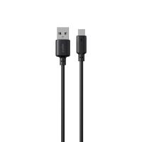 Кабель з'єднувальний зарядний HAVIT USB - Micro USB 3A 1м Black HV-CB300C