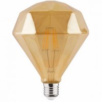 Світлодіодна лампа Horoz Filament RUSTIC DIAMOND-4 4W E27 2200K 001-034-0004-010