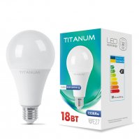 LED лампа Titanum A80 18W E27 4100K TLA8018274