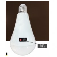 Світлодіодна акумуляторна LED лампа Horoz DURALITE-12 12W E27 6400K 001-092-0012-010