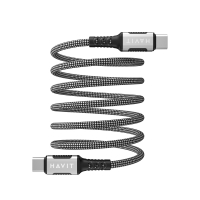 Кабель з'єднувальний зарядний HAVIT USB-C - USB-C PD60W 3A 1м магнітний Black HV-CB6297