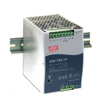 Блок питания на DIN-рейку Mean Well 480W 20A 24V SDR-480P-24