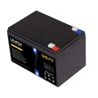 Акумуляторна батарея літієва Gear LiFePO4 12.8V 12Ah (153.6Wh) GB-LiFePo4-12.8-12