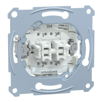 Механізм двухкнопкового вимикача Schneider Merten MTN3155-0000