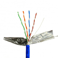 Вита пара Gear FTP Cat.5E CU 4P 2x0.51 Indoor 100м GEC-FTPCU051100