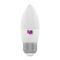 LED лампа ELM свеча 4W E27 4000K 18-0079