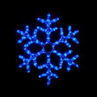 Led гірлянда DELUX Motif Snowflake 120шт 0,5 синій 90012964