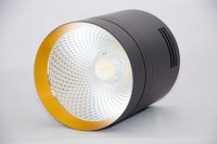 LED светильник точечный  Feron AL542 10W 4000K черный-золото