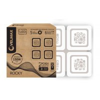 LED светильник Velmax 150W 10500Lm 3000-6500K V-CL-ROCKY-150S 23-45-20
