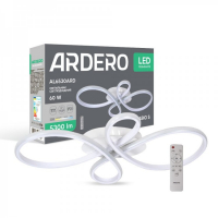 LED світильник Ardero AL6530-1ARD FABIO S 60W 3200Lm 3000-6000К з пультом (80495) 8362