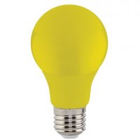 LED лампа Horoz желтая А60 3W E27 001-017-0003-021
