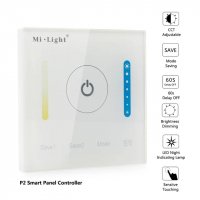Настінний пульт ДУ Mi-Light Smart Panel контролер (колірна температура) PL-2
