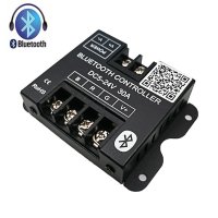 RGB контролер LT Bluetooth DC5-24V 360W 30А для світлодіодної стрічки C-RGB-BT-30A 71044