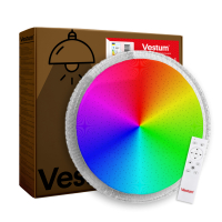 LED светильник SMART Vestum CRYSTAL 60W RGB 3000-6500K с д/у звездное небо VS-91069